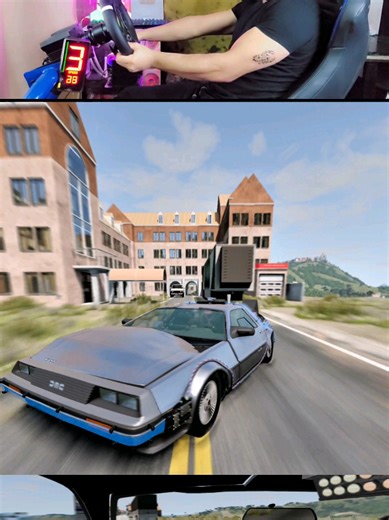 Delorean Drifting Techniques in BeamNG.drive