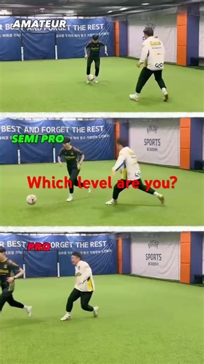 Noob vs Pro vs Amateur Football Player 😱🔥 | Skill Level Comparis#cr7 #football #soccer #fyp