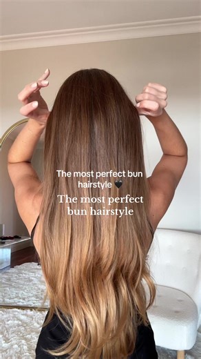 The Most Perfect Bun Hairstyle