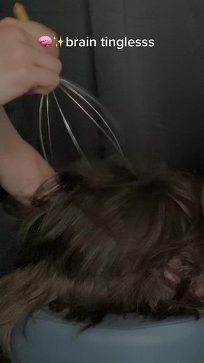 Satisfying Head Scratching Massage Tool for ASMR Relaxation