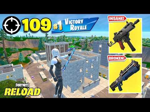 109 Elimination Solo "RELOAD” Gameplay Wins (Fortnite Chapter 7 PS5 Controller)