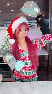 3.2K views · 14 reactions | Christmas macarons  whats ur favourite dessert? 﫶 #girl #cute #egirl #model #aesthetic #makeup #kawaii #cosplaying #female | Waiifumia | Facebook