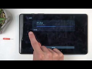Samsung Galaxy Tab A8 - How to Format SD Card | Prepare SD Card for Use