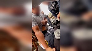 Amidst a chaotic freeway shootout in Houston, a brave Good Samaritan steps in to rescue an injured police officer. #RoadWars | A&E