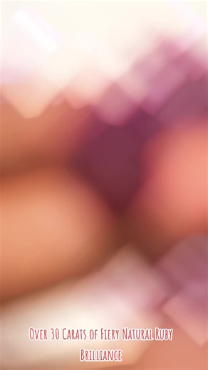 This isn’t just a gemstone — it’s a statement. Over 30 carats of fiery, natural Ruby brilliance — perfect for collectors, jewelers & luxury lovers. Would you wear this bold beauty? #RubyGemstone #NaturalRuby #GemstoneReel #LuxuryJewelry #GemstoneCollection #BigStoneVibes #30CaratRuby #PreciousGemstones #JewelryTok #CrystalLovers #RareFinds