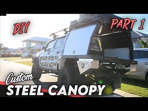 Custom Steel Canopy Build Part 1 | 4x4