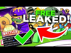 SLAP BATTLES UNCOPYLOCKED | ROBLOX STUDIO WORKING