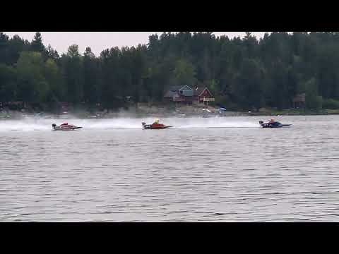 Mini Hydroplane Racing on Lake Lawrence -1
