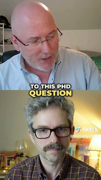 AI outsmarts most humans… but still makes stuff up. It knows more than humans in complex areas like economics, biology, and aerospace. But it still lacks common sense — and still hallucinates. For more check out the latest episode of The AI Argument… #AI #artificialintelligence #knowledge #debate #phd