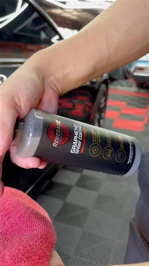 Graphene and ceramic spray coating #detailingworld #carmaintenance #carcare #carwashing #carcleaning