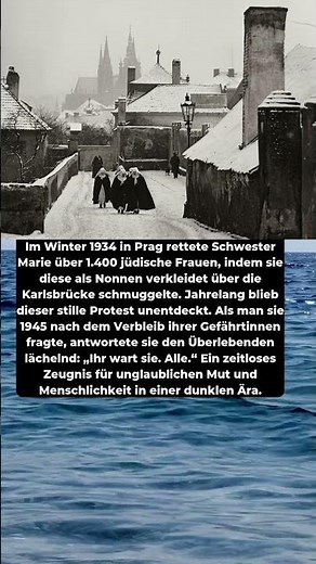 Das Geheimnis der Karlsbrücke: 1.400 Leben gerettet! 🕊️