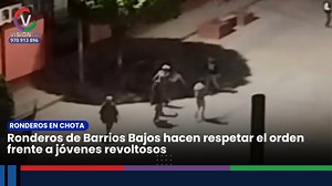 🔴🟣🟢#VisiónNoticias✅️ 𝐑𝐎𝐍𝐃𝐄𝐑𝐎𝐒 𝐃𝐄 𝐁𝐀𝐑𝐑𝐈𝐎𝐒 𝐁𝐀𝐉𝐎𝐒 𝐇𝐀𝐂𝐄𝐍 𝐑𝐄𝐒𝐏𝐄𝐓𝐀𝐑 𝐄𝐋 𝐎𝐑𝐃𝐄𝐍 𝐅𝐑𝐄𝐍𝐓𝐄 𝐀 𝐉𝐎́𝐕𝐄𝐍𝐄𝐒 𝐑𝐄𝐕𝐎𝐋𝐓𝐎𝐒𝐎𝐒 📍 En Barrios Bajos, Chota, la ronda campesina intervino a un grupo de jóvenes que respondieron con insultos y amenazas en lugar de retirarse. ⚠️ Ante la falta de respeto, los ronderos procedieron a sancionarlos y reafirmaron su autoridad para mantener la seguridad y tranquilidad en la zona. #VisiónTvJaén #ElEspectadorDigital Fue