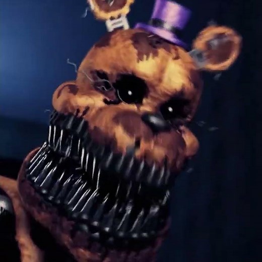 Nightmare Fredbear FNAF Voice Line Animated