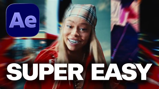 How to make the craziest music video flash frame effect | After Effects tutorial