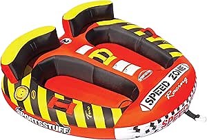 Sportsstuff Speedzone 3 | 1-3 Rider Towable Tube for Boating