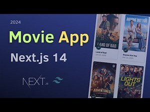 Next.js 14 and Tailwind CSS project for beginners | Build a Movie app similar to IMdB