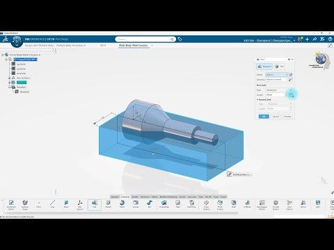 From STEP File to Mold: Master MultiBody in 3DEXPERIENCE CATIA