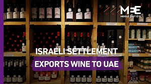 14K views · 385 reactions | Wine produced in an illegal Israeli settlement will soon be available in the UAE. Exports to the UAE from settlements in the occupied West Bank are now allowed after the UAE and Israel signed a normalisation deal last year | Middle East Eye | Facebook