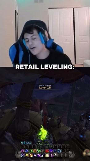 Leveling experience in different versions of World of Warcraft. What’s your best? #worldofwarcraft #gamememes #wowmemes #gamingmemes #warcraft #wow #wowmemes #gamers #gamingcommunity #wowcommunity