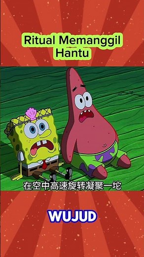 Spongebob summons ghosts