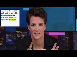 What Happened to Rachel Maddow Last Night? MSNBC’s Bold Move Explained