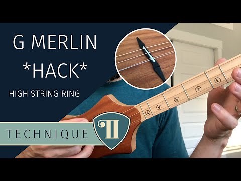 *HACK* for Better Tone on 'G' Seagull Merlin Dulcimer Guitar