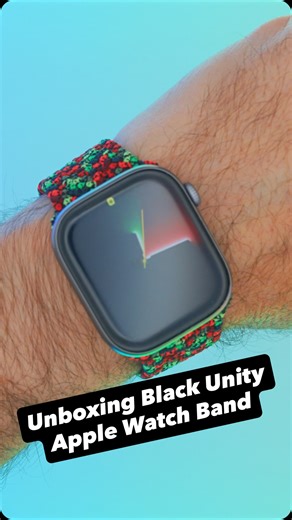 faruk on Instagram: "Unboxing Black Unity Apple Watch Band. #asmr #blackunity #applewatch #watchband #apple @apple"
