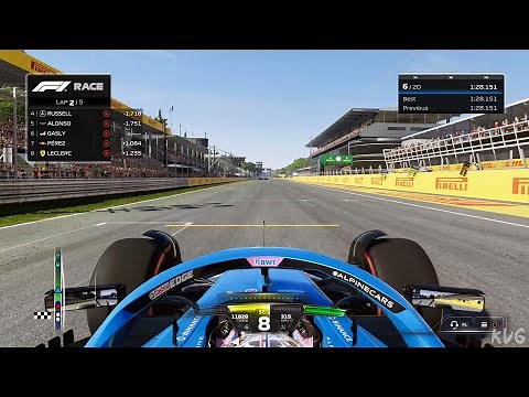 F1 23 - Autodromo Nazionale Monza - Monza (Monza Grand Prix) - Gameplay (PS5 UHD) [4K60FPS]
