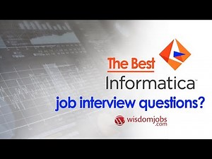 TOP 20 Informatica Interview Questions and Answers | Informatica Interview Questions 2019