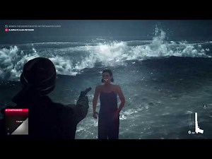 Hitman 2 - Alma Reynard drowns herself in Hawkes Bay