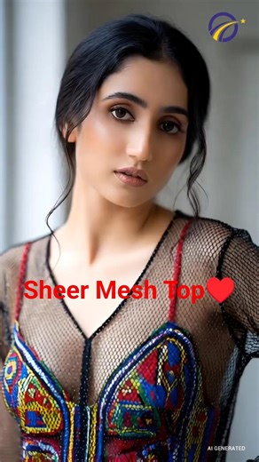 🔥 Sheer Mesh Top Looks That Are Breaking the Internet | Trendy & Bold Looks #shorts