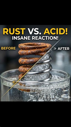 Rust Cleaning Process | Rust Removing with Acid