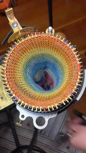 Create Unique Rainbow Socks with ASMR Knitting