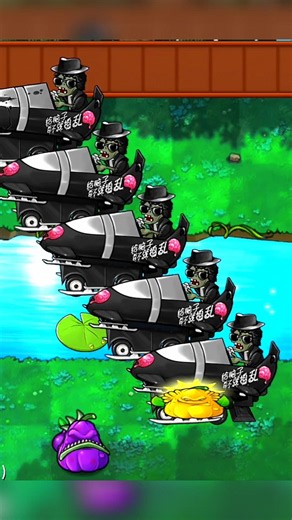 Apisonaflor contra el zombie en trineo de hielo #pvzfusion #plantas #zombies #games