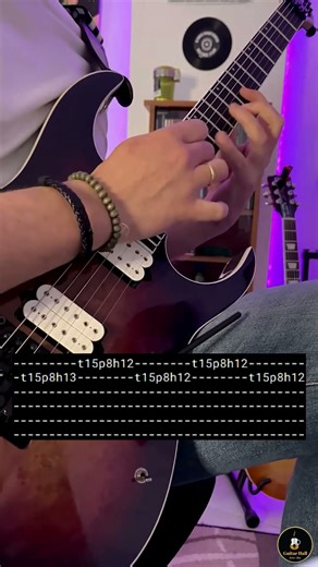 {TAB} Beat It - Michael Jackson (SOLO cover) 👊🎸 #michaeljackson #vanhalen #guitarsolo #tabs #solos