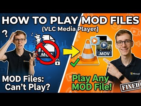 How to Play MOD Files (VLC Media Player)