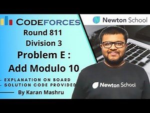 Codeforces Round 811 Div 3 | Problem E : Add Modulo 10 Solution | In Hindi | Editorial | Coding