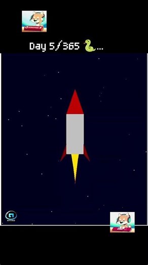 🚀 in 🐍..... Day 5/365 #python#shorts