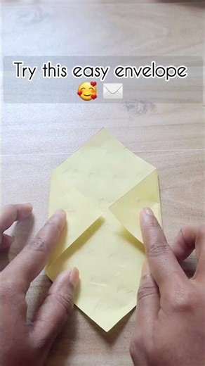 Diy paper Envelope ✉️ 🥰 #diy #craft #ceylocraft #handmade #envelope #shorts