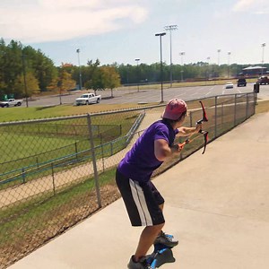 20K views · 79 reactions | Bow & Arrow Trick Shots 2 w/ Josh Horton - Juggler & Zing is LIVE on YouTube! #ad https://youtu.be/uW98gLJ10ZY | Legendary Shots | Facebook