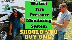 RV tire pressure monitoring test: Did the tire blow