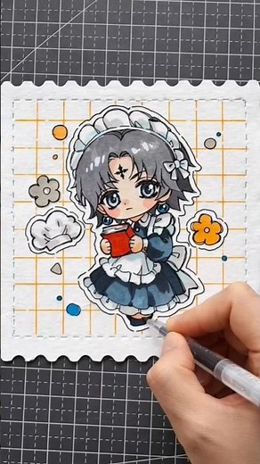 This Chrollo Drawing Feels TOO POWERFUL 😳 ​#Chrollo #HunterxHunter #HxH #PhantomTroupe #MangaArt