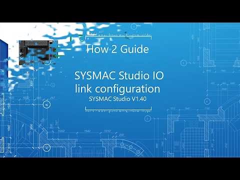 How to configure IO Link on SYSMAC studio