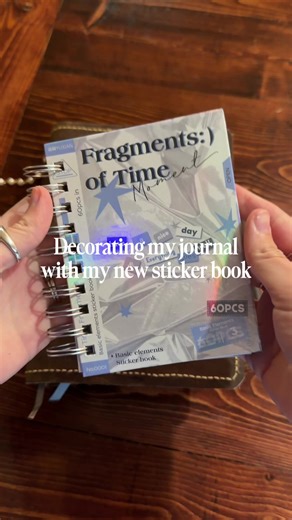 Got the cutest sticker book for my newfound love of journaling🥰 accepting all the recs though because I feel like my journal decorating game could use some work🫣 #tiktokshop #tiktokshopcreator #journaltok #journalecosystem #journalwithme