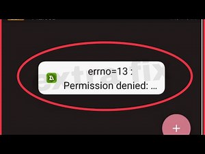 ZArchiver Fix Errno 13 Permission denied Problem Solve