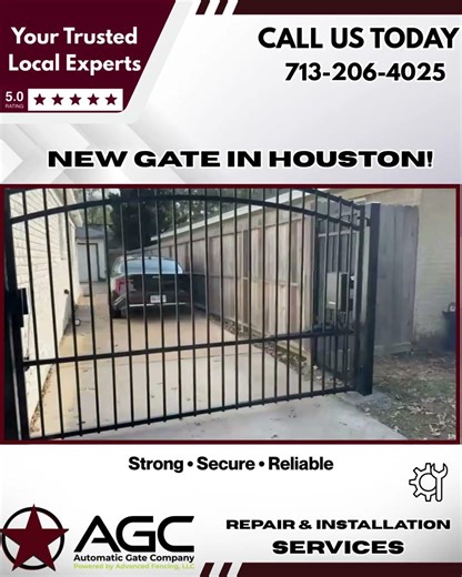 New Gate Installation in Houston