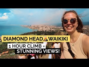 60 minutes climbing Diamond Head | One of the best ways to spend an hour in Waikiki, Hawaii!