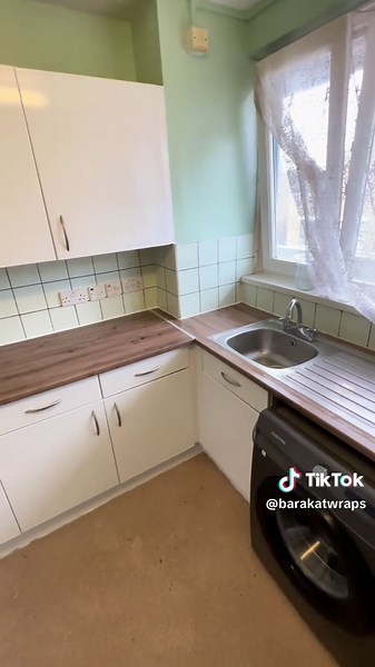 Transform Your Kitchen with Gloss White Cabinet Wraps