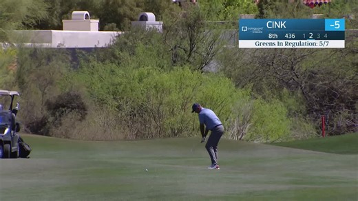 Stewart Cink | Round 2 | 8th hole | Shot 2 | 2026 Cologuard