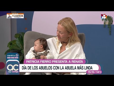 Algo Contigo - Patricia Fierro presenta a su nieta